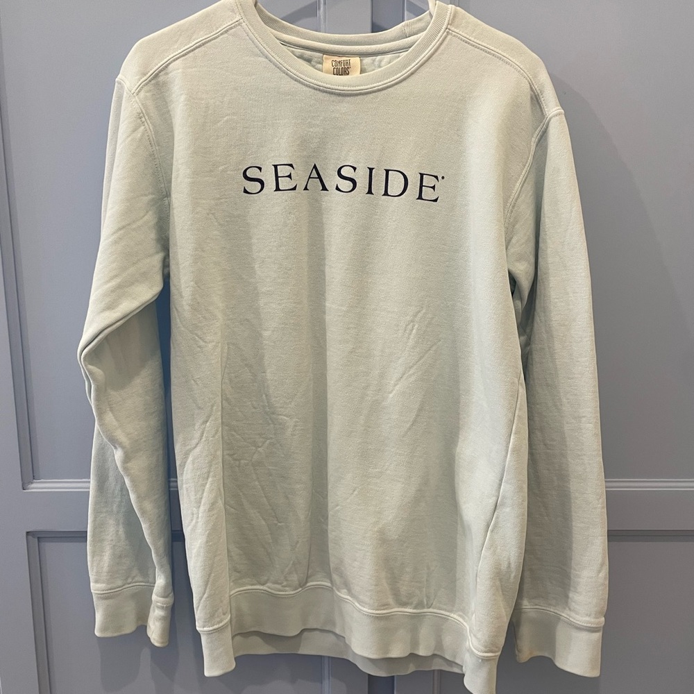Light blue seaside sweatshirt